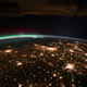 Image for article titled What the Northern and Southern lights look like from space